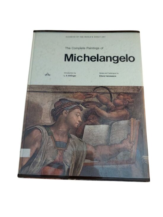 Harry N. Abrams Other - The Complete Paintings Of Michelangelo Hardcover Art Book Classics Of The Worlds